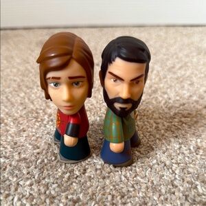 The Last of Us Ellie & Joel Titans Vinyl Figures (Loose)